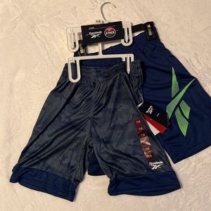 Reebok 2-Pack Gym Short Size7/8 Color Blue